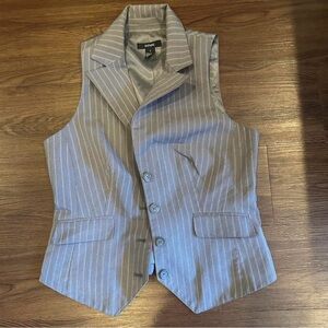 Alfani Gray Striped women Vest